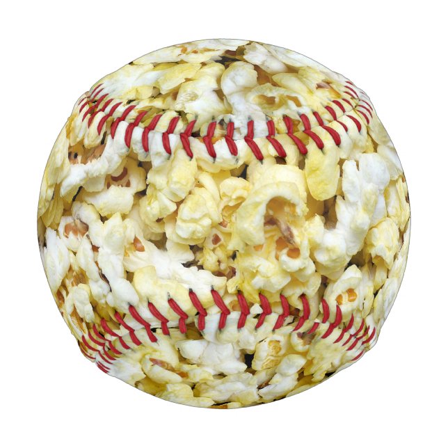 Pelota De Béisbol Popcorn (Anverso)