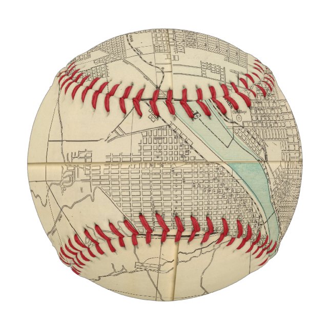 Pelota De Béisbol Portland, O (Anverso)