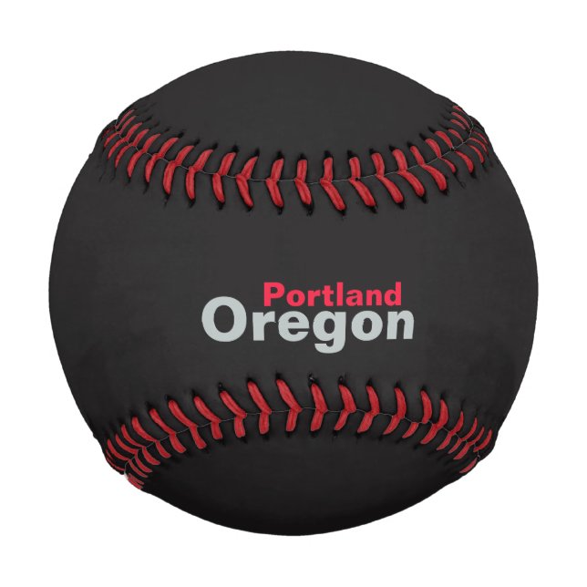 Pelota De Béisbol Portland, Oregon Baseball (Anverso)