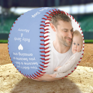 Pelota De Béisbol Primer Día del Padre Lo Clavé Recuerdo Personaliza