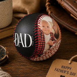 Pelota De Béisbol Primer Día del Padre Papá
