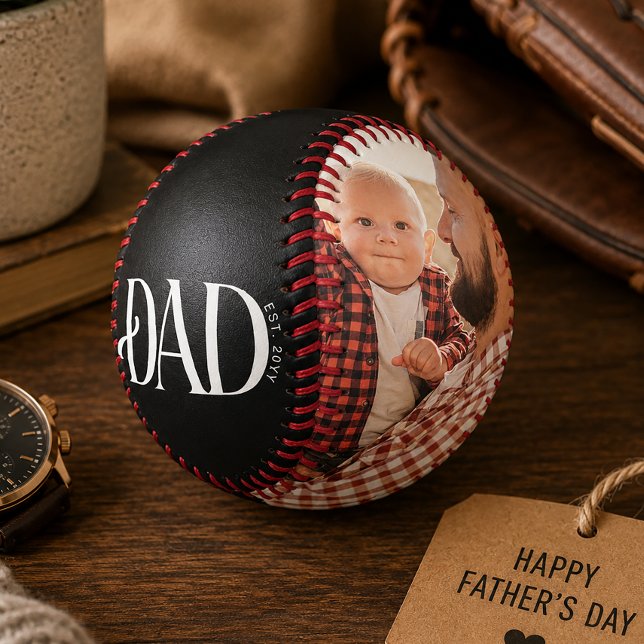 Pelota De Béisbol Primer Día del Padre Papá (Subido por el creador)