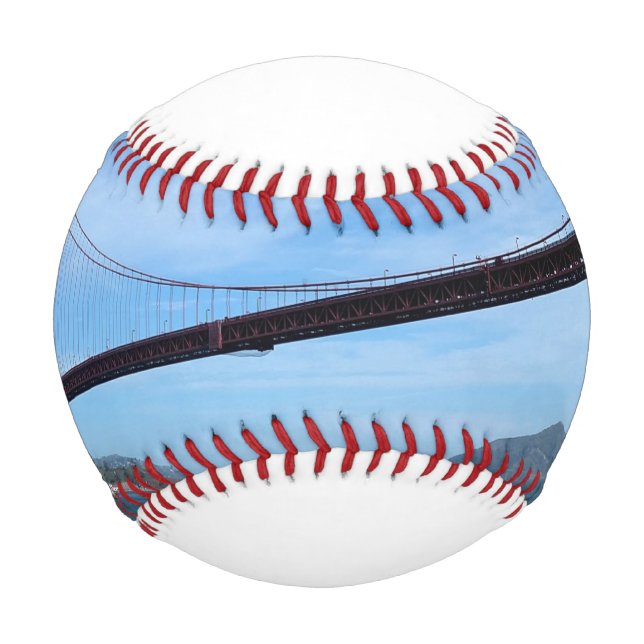 Pelota De Béisbol Puente Golden Gate (Anverso)