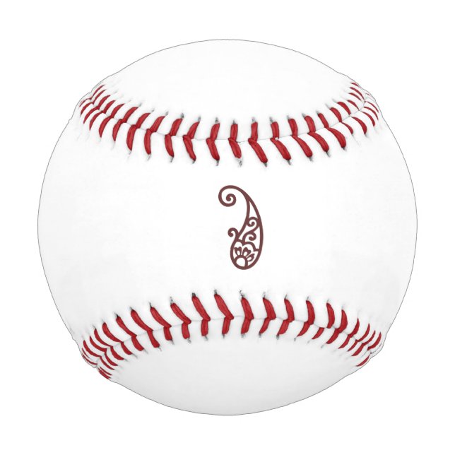 Pelota De Béisbol Punto rojo (Anverso)