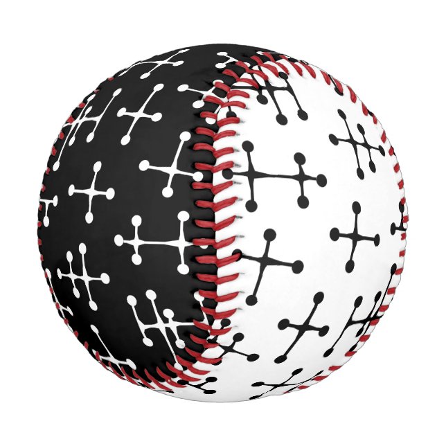 Pelota De Béisbol Puntos y líneas (Angular)