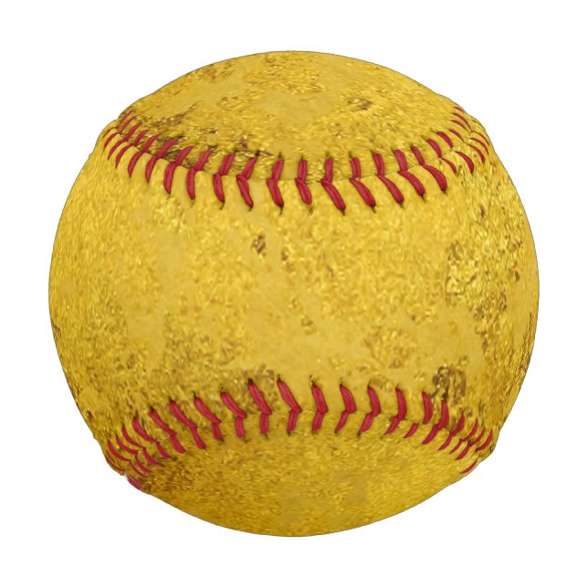 Pelota De Béisbol PURE GOLEAF Pattern + tu texto / foto (Anverso)