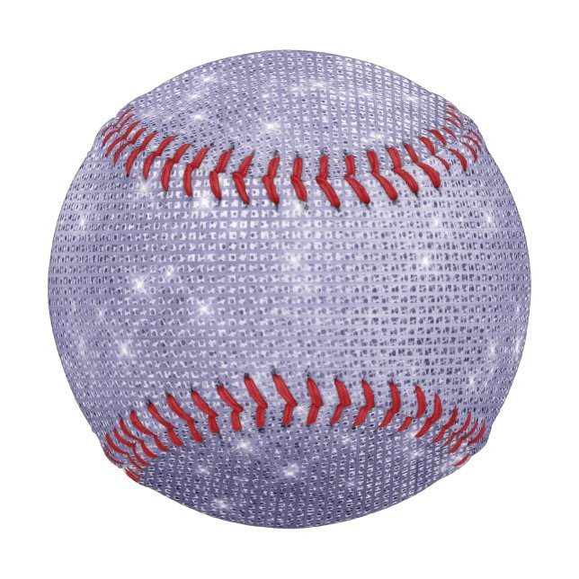 Pelota De Béisbol Purple Dream Sparkle (Anverso)
