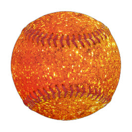 Pelota De Béisbol Purpurina dorado