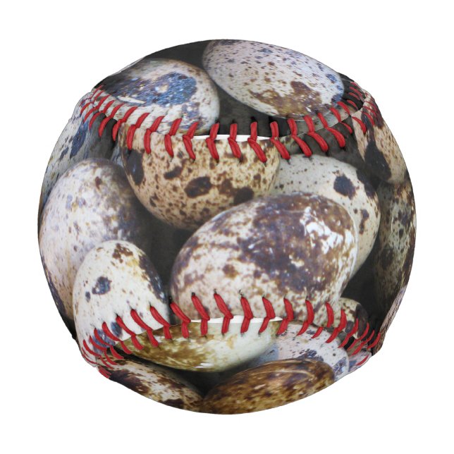 Pelota De Béisbol Quail Eggs (Anverso)