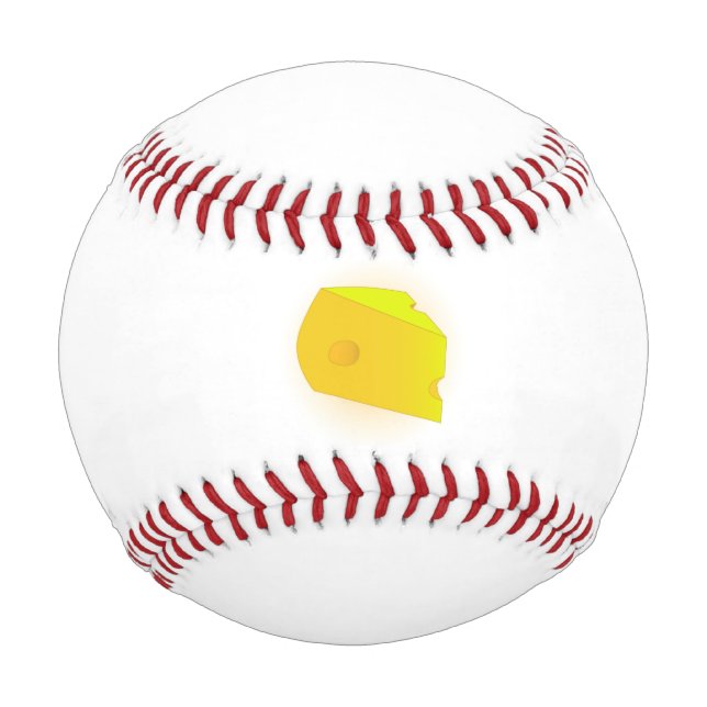 Pelota De Béisbol Queso (Anverso)