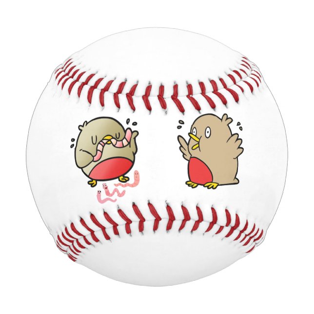 Pelota De Béisbol ¡Quiero compartir a mate! (Anverso)