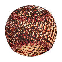 Rasgos cruzados gruesos en naranja con sombra