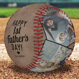 Pelota De Béisbol Recuerdo de béisbol del primer Día del Padre Vinta