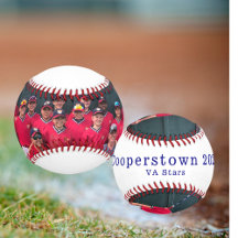 Recuerdo de foto de equipo de béisbol personalizad