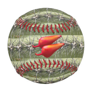 Pelota De Béisbol Red Chili Peppers cactus béisbol