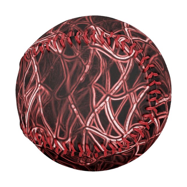 Pelota De Béisbol Red entrelazada de alambre rústico y enredado (Anverso derecho)