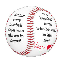 Pelota De Béisbol Regalo de béisbol de texto para personalizado