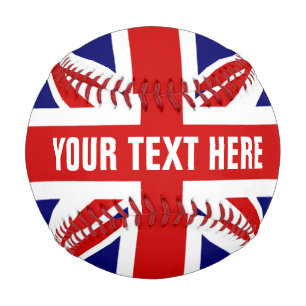 Pelota De Béisbol Regalo de béisbol del personalizado británico Unio