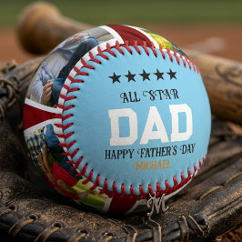 Pelota De Béisbol Regalo de béisbol personalizado para el Día del Pa
