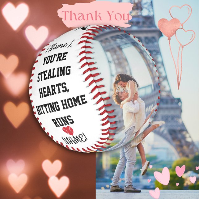 Pelota De Béisbol Regalo de béisbol personalizado | Regalo de béisbo (Customized Baseball Gift For Boyfriend, Husband, Dad. Valentines Baseball Gift)
