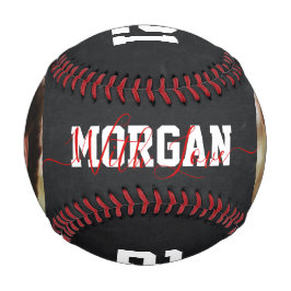 Pelota De Béisbol Regalo fotográfico personalizado del cumpleaños de
