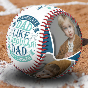 Pelota De Béisbol Regalo para Papá 4 Collage de Fotos
