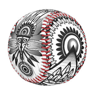 Pelota De Béisbol Resumen de la antigua tribu indígena