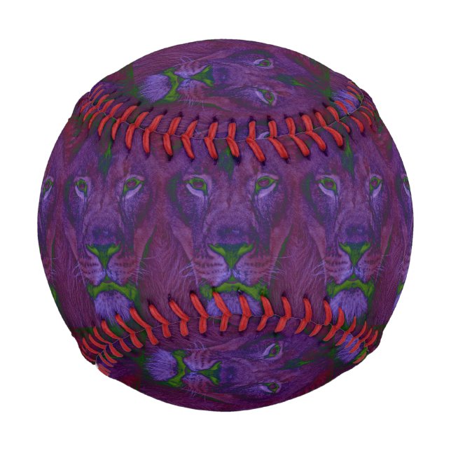 Pelota De Béisbol Resumen del béisbol de los leones (Reverso)