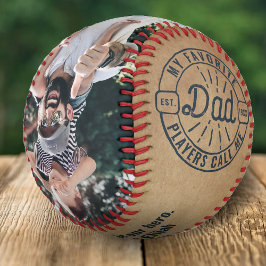 Pelota De Béisbol Retro Clásico Para Papá De La Diversión De Los Niñ