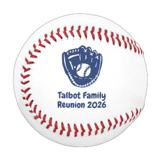 Pelota De Béisbol Reunión familiar personalizada