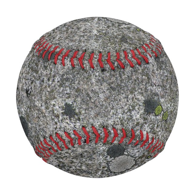 Pelota De Béisbol Rock de granito (Anverso)