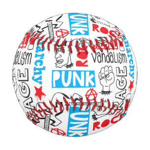 Pelota De Béisbol Rock punk