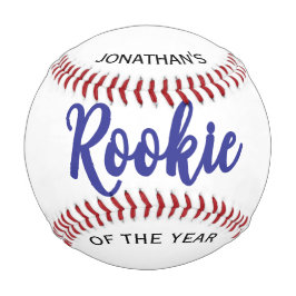Pelota De Béisbol Rookie of the Year 1st Bday Baseball