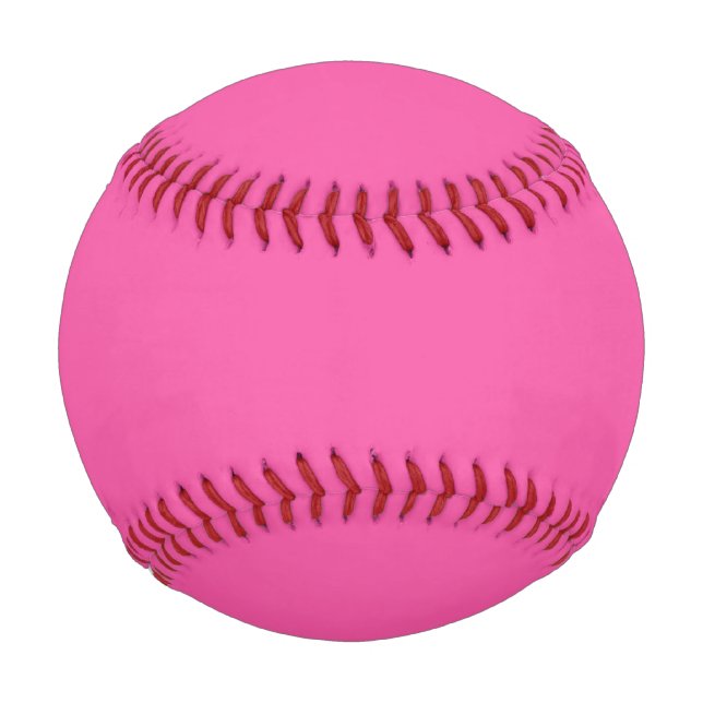 Pelota De Béisbol Rosa rosa intenso y claro