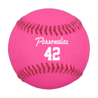 Pelota De Béisbol Rose Personnalisé