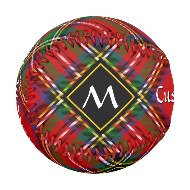Pelota De Béisbol Royal Stewart Tartán (Anverso izquierdo)