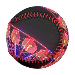 Pelota De Béisbol Rueda de la Ferris Roja