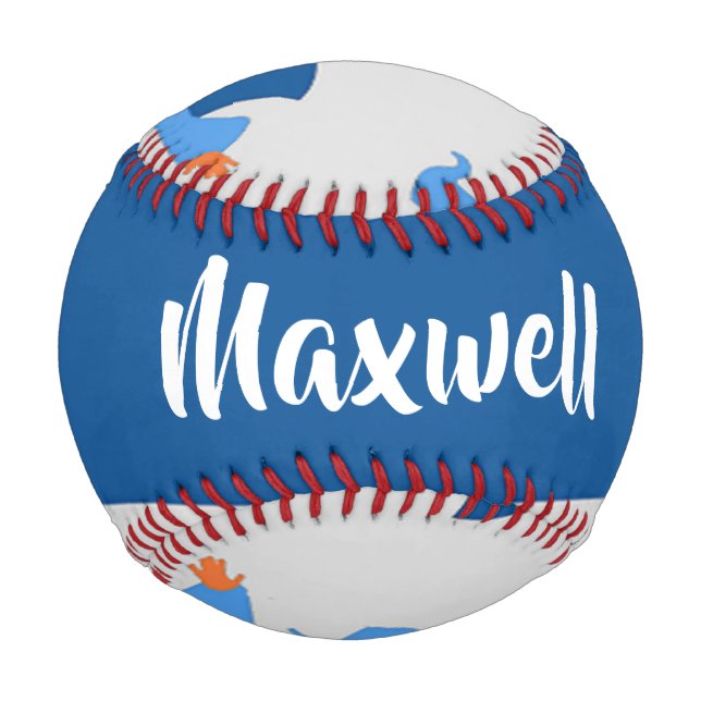 Pelota De Béisbol Saber el viejo patrón de asistente (Anverso)