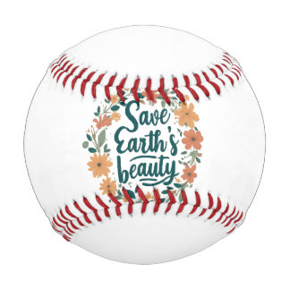 Pelota De Béisbol Salvar la belleza de la Tierra