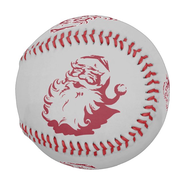 Pelota De Béisbol Santa Claus (Reverso Izquierdo)