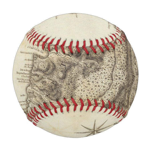 Pelota De Béisbol Santa Lucía (Anverso)