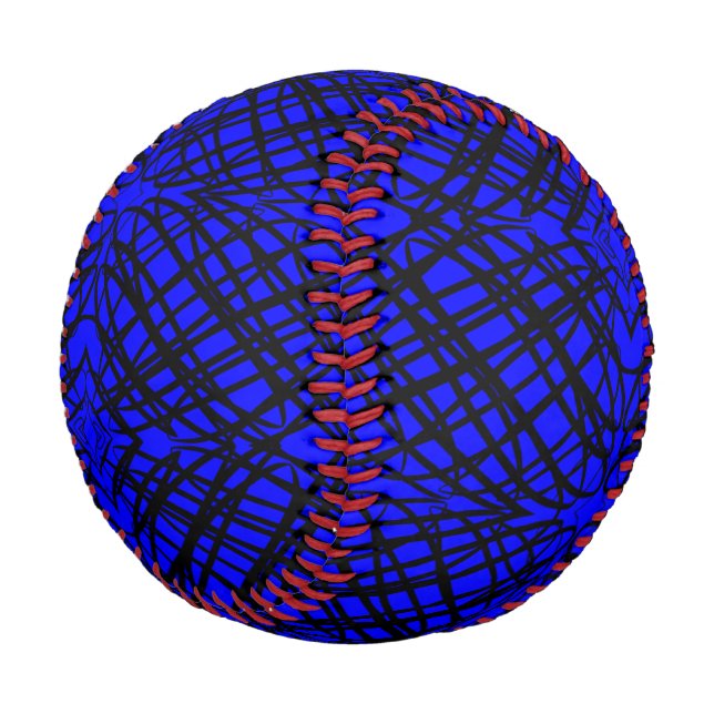 Pelota De Béisbol Scribe simple | Tejido Espejo | Azul | (Angular)