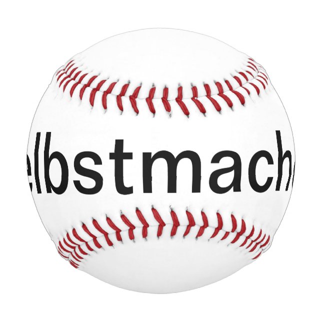 Pelota De Béisbol selber gestalten (Anverso)