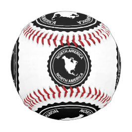 Pelota De Béisbol Sello de Norteamérica