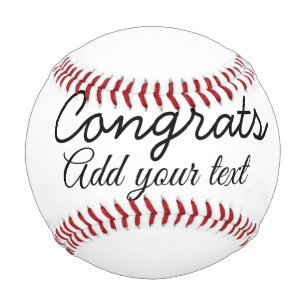Pelota De Béisbol Sencillas felicitaciones mínimas graduación aña