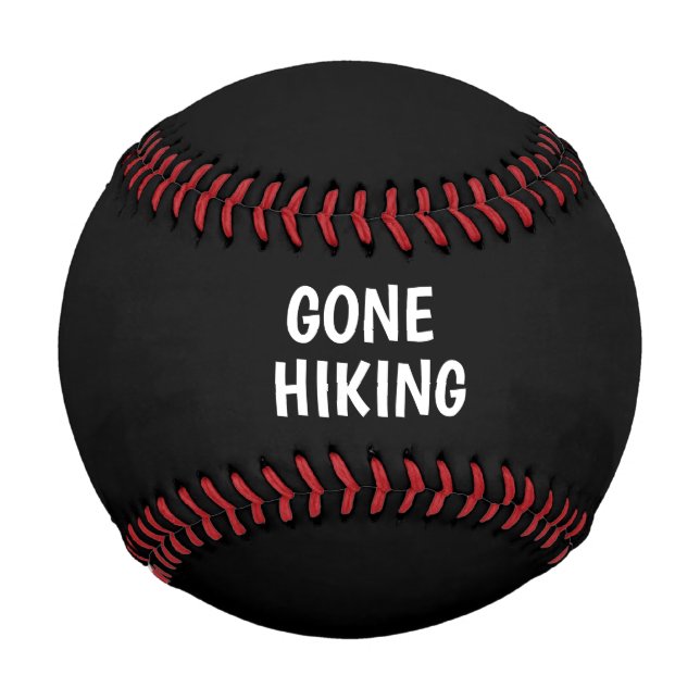 Pelota De Béisbol Senderismo en marcha (Anverso)