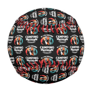 Pelota De Béisbol Si estoy borracho, es culpa de mis amigos de campi