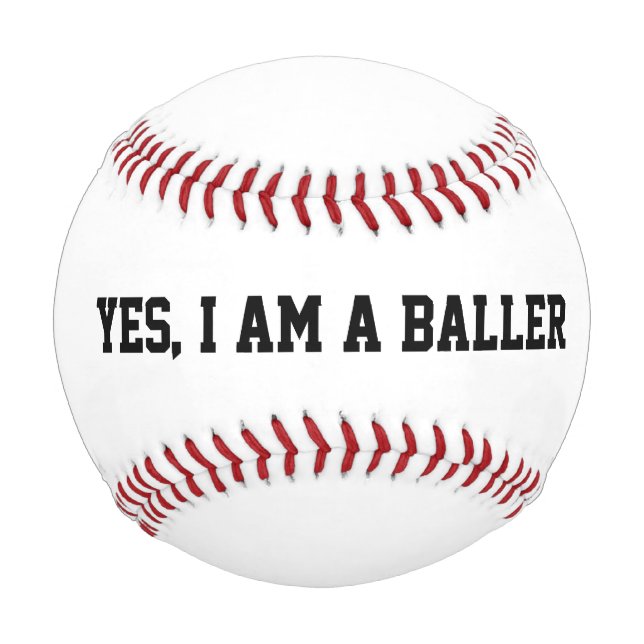 Pelota De Béisbol Sí, soy más grande (Anverso)