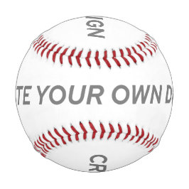 Pelota De Béisbol Simplemente - Crea Tu Propio Béisbol