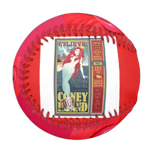 Pelota De Béisbol sirenas pelirrojas